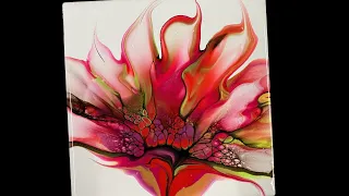 (1001) Simplistic Bloom Technique~Pretty Results~Acrylic Paint Pouring~Recipes