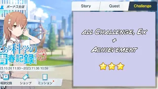 [Blue Archive] "A Certain Scientific Record of Youth" All Challenge