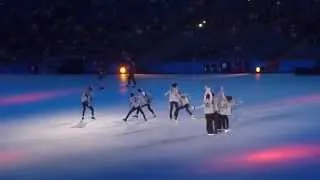 140919 EXO - Wolf + Talk - Asian Games Opening Ceremony [FANCAM]