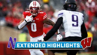 Northwestern at Wisconsin | Extended Highlights | Big Ten Football | Nov. 11, 2023