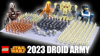 My LEGO STAR WARS Droid Army | 2023 Update (Figures Only)