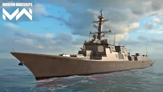 Modern Warships: ROKS JEONGJO THE GREAT spamming Zircon missile.