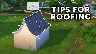 3 Pro Tips for Better Roofing in The Sims 4 #shorts