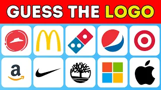 Can You Guess ALL 50 Brands?  The ULTIMATE 2024 Logo Quiz! (Challenge Your Friends!) Guess The Logo