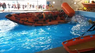 Full demonstration on how the RNLI Would Recorrect a capsized Boat.