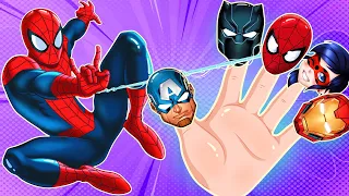 Finger Family Police and Superheroes + More | Kids Songs and Nursery Rhymes | BalaLand