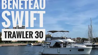 Beneteau Swift Trawler 30 Yok böyle bir kullanim alanı #motoryacht #motoryat #beneteau #trawler #mis