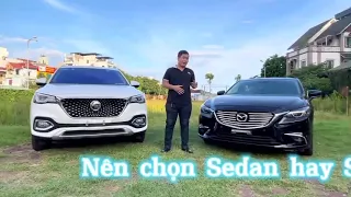 Sedan hay SUV, lựa chọn nào là hợp lý