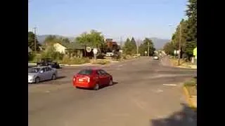 Before Footage of Missoula Urban Mini Roundabout