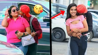 Back Hugging Prank on cute girl's || Pappu Prankster