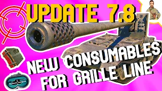 New Consumables for Grille 15 Line | Update 7.8 | WoT Blitz