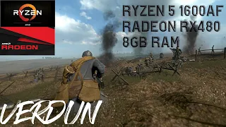 Verdun - Radeon RX 480 - Ryzen 5 1600AF - 8GB Ram