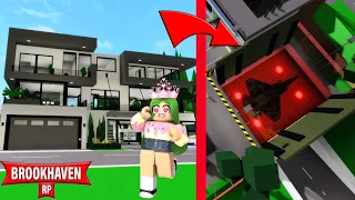 NUEVA MANSION Y BASE MILITAR EN BROOKHAVEN *ACTUALIZACIÓN* ROBLOX karola20