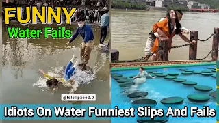 Funny Water Fails | Idiots On Water Funniest Slips And Fails 😄 | Fools In Pools: Try Not To Laugh