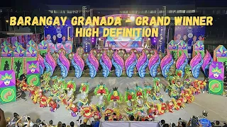 BARANGAY GRANADA | GRAND CHAMPION - MASSKARA FESTIVAL 2023 | HIGH DEFINITION | BACOLOD CITY