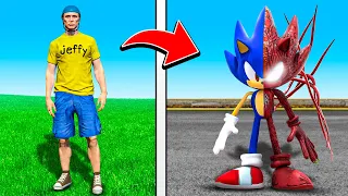 Jeffy Becomes CARNAGE SONIC in GTA 5!