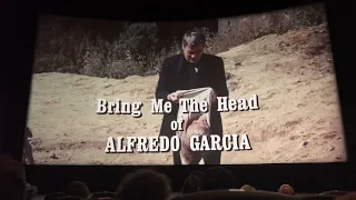 35MM Cinema Endings: Bring Me the Head of Alfredo Garcia (1974)