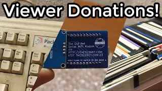 Keyboards, and Modems, and Floppies, Oh My! - Viewer Donations