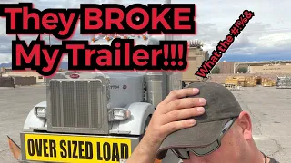 A day in the life of a heavy haul trucker | They Broke My Trailer