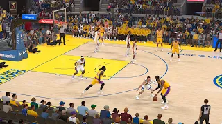 NBA 2K24 PS5 Lakers vs Warriors Gameplay | No Commentary