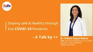 Staying safe & Healthy through this COVID-19 Pandemic