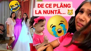 😭AM PLÂNS toată noaptea LA NUNTĂ👰 S-a rupt rochia, m-am lovit la picior, n-am prins buchetul VLOG