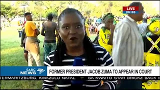 UPDATE: Zuma supporters gather at King Dinuzulu Gardens