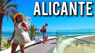 ALICANTE 🇪🇦 Beautiful City in Spain Sunny Day April 2023 Costa Blanca SPAIN Walking Tour 4K