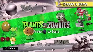 Plants vs. Zombies (PS3) Music - Choose a Game