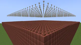 1,000,000 arrows VS 1,000,000 decorative pots [23w41a]