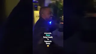 Kanye West Being Friendly To Paparazzi