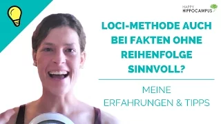 Immer die Loci-Methode verwenden? - Hier macht es Sinn!