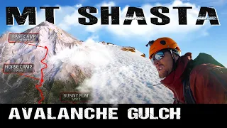 Mt. Shasta Avalanche Gulch Route. Everything you NEED TO KNOW! Full Climb adventure!