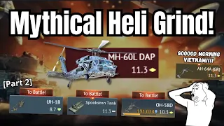 INSANE Grind for Blackhawk in War Thunder Experience!🔥| Way to this Heli is... Epic?! (JK)  [Part 2]