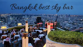 Best skybar in bangkok | Hangover 2 shooting hotel lebua state tower