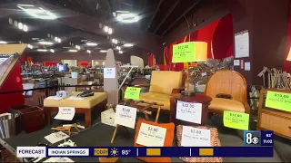 Las Vegas business owners flock to find bargains at Tropicana Hotel liquidation sale