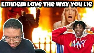 MY DAD REACTS TO Eminem - Love The Way You Lie ft. Rihanna REACTION