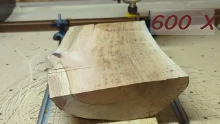 flattening American Mahogany log. Getting ready for a CnC carve (PART 1 of 4)