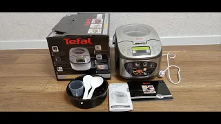 Мультиварка Tefal RK812B32 розпаковка, огляд