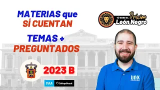 Materias que sí cuentan y los temas más preguntados - Examen UDG 2023