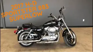 426982 2017 HARLEY-DAVIDSON SPORTSTER 883 SUPERLOW - XL883L