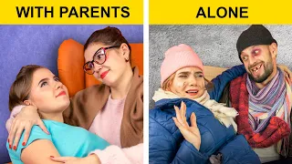 Living with Parents vs Alone / Relatable Facts
