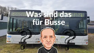 Was sind das für Busse auf dem Hof