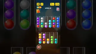 Ball Sort Puzzle 2021 level 43 Gameplay