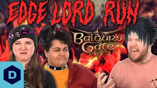 Playing Baldur's Gate 3 as the WORST D&D players EVER 🔥🗡️🤘