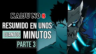 ◼️ KAIJU NO 8: EL HOMBRE QUE SE CONVIRTIO en UN MONSTRUO | RESUMEN PARTE 3