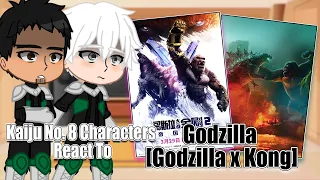 Kaiju No:8 React To Godzilla [Godzilla x Kong] | Gacha Club | Full Video