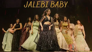 JALEBI BABY DANCE PERFORMANCE | TESHER | GIRLS GROUP DANCE | WEDDING CHOREOGRAPHY | DANSYNC