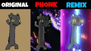 Toothless Dancing Original vs Phonk vs Remix