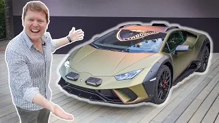 New LAMBORGHINI HURACAN STERRATO! Lambo's Rally Supercar is HERE